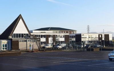 Discovery of asbestos has temporarily closed a troubled school